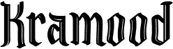 preview image of the Kramood font