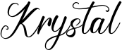 preview image of the Krystal font