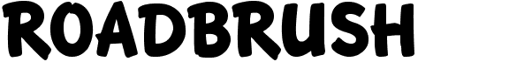 preview image of the KTF Roadbrush font