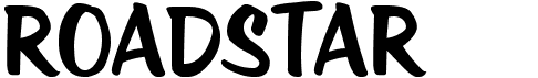 preview image of the KTF Roadstar font