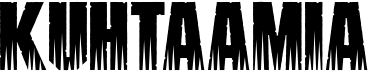 preview image of the Kuhtaamia font