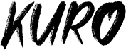 preview image of the Kuro font