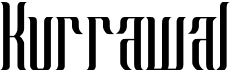 preview image of the Kurrawal font