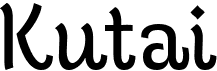 preview image of the Kutai font