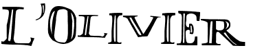 preview image of the L'Olivier font