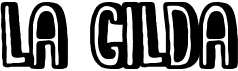 preview image of the La Gilda font