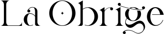 preview image of the La Obrige font