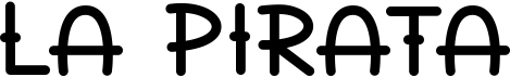 preview image of the La Pirata font