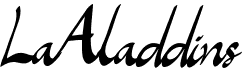 preview image of the LaAladdins font