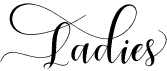 preview image of the Ladies Script font