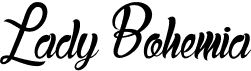 preview image of the Lady Bohemia font