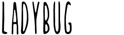 preview image of the Ladybug font