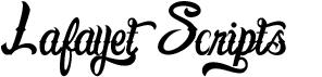 preview image of the Lafayet Scripts font