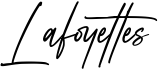 preview image of the Lafoyettes font