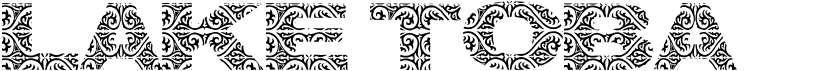 preview image of the Lake Toba font