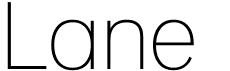 preview image of the Lane font