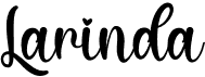 preview image of the Larinda font