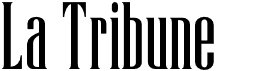 preview image of the La Tribune CP font