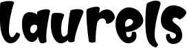 preview image of the Laurels font
