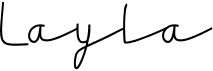 preview image of the Layla font