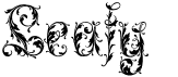 preview image of the Leafy font