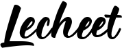 preview image of the Lecheet font