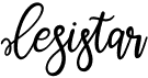 preview image of the Lesistar font