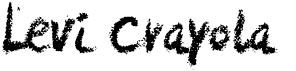 preview image of the Levi Crayola font