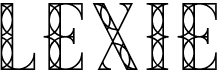 preview image of the Lexie font