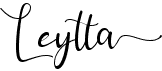 preview image of the Leytta font