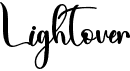 preview image of the Lightover font