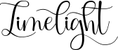 preview image of the Limelight font