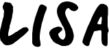 preview image of the Lisa font