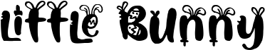 preview image of the Little Bunny font
