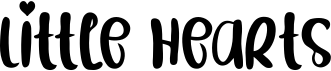 preview image of the Little Hearts font