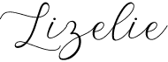 preview image of the Lizelie font