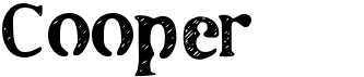 preview image of the LL Cooper font
