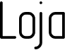 preview image of the Loja font