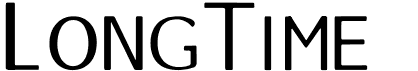 preview image of the LongTime font