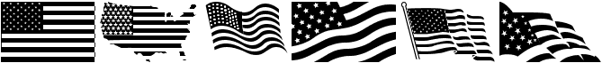 preview image of the Look for America font