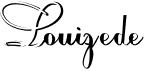 preview image of the Louizede font