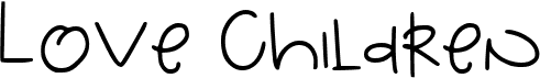 preview image of the Love Children font