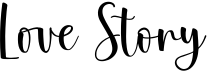 preview image of the Love Story font