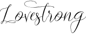 preview image of the Lovestrong font