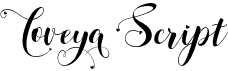 preview image of the Loveya Script font