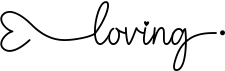 preview image of the Loving font