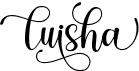 preview image of the Luisha font