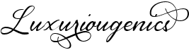 preview image of the Luxuriougenics font