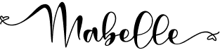 preview image of the Mabelle font