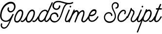 preview image of the MADE GoodTime Script font